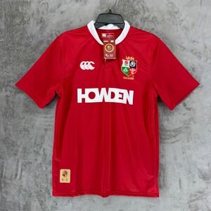 Canterbury British and Irish Lions Rugby Jersey Red AU 2025 Howden Mens L NEW